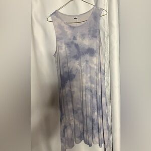 Old Navy Cloudy Gray Sleeveless Dress
